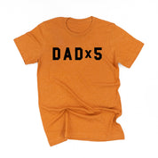 DAD x (Child Number) - Unisex Tee Little Mama Shirt Shop