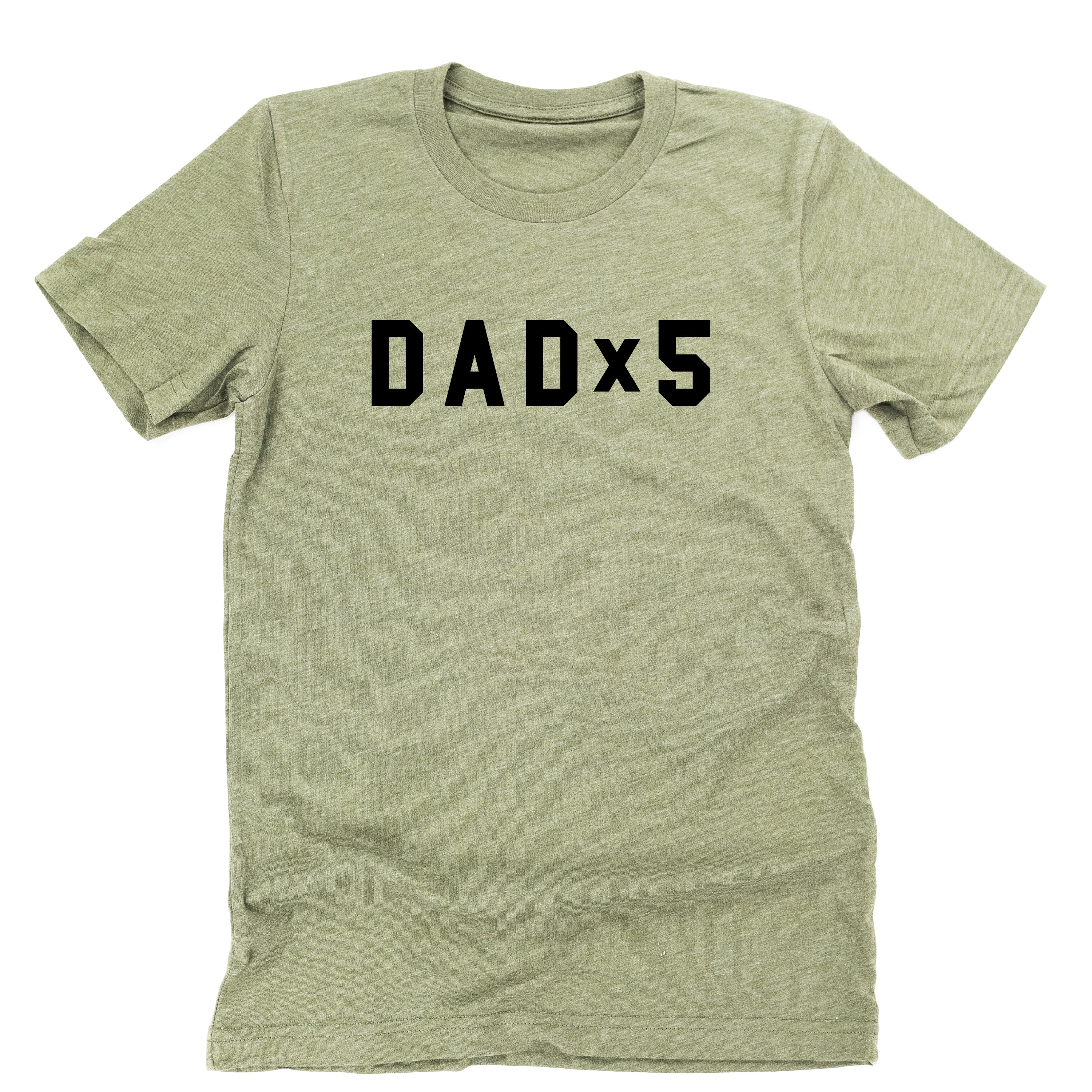 DAD x (Child Number) - Unisex Tee Little Mama Shirt Shop