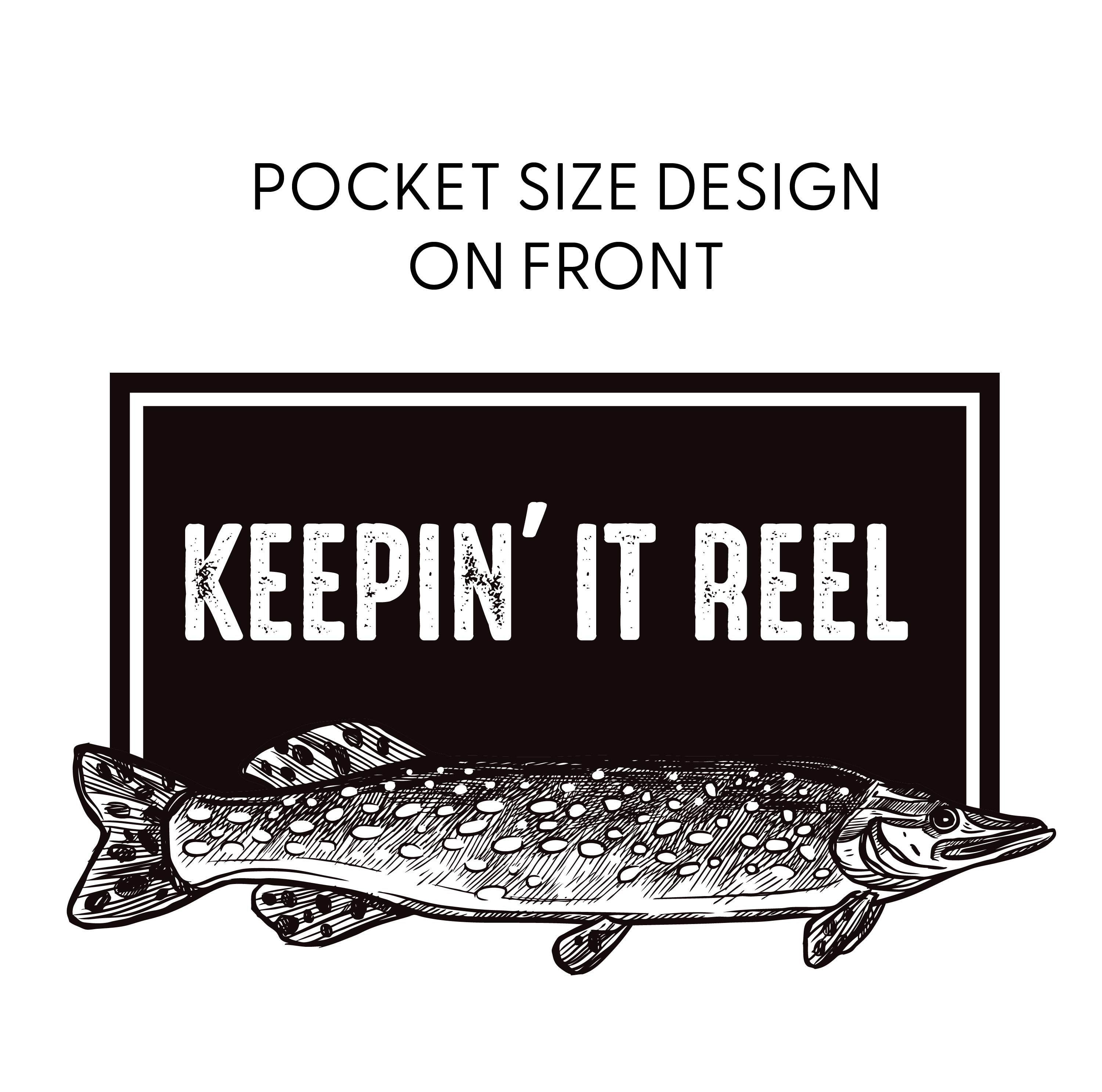 Keepin' It Reel - Fishing Reel (pf&b) - Child LONG SLEEVE Tee Little Mama Shirt Shop