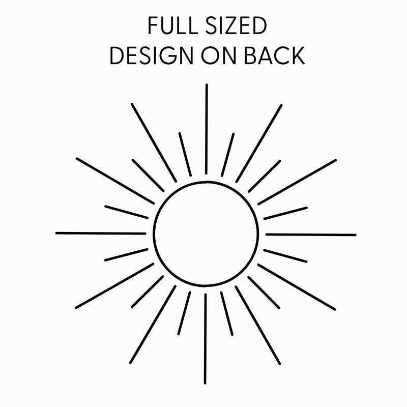 My Only Sunshine Pocket Design w/ Full Sun on Back - Unisex Tee