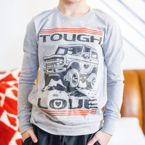 Tough Love Bronco - Child LONG SLEEVE Tee