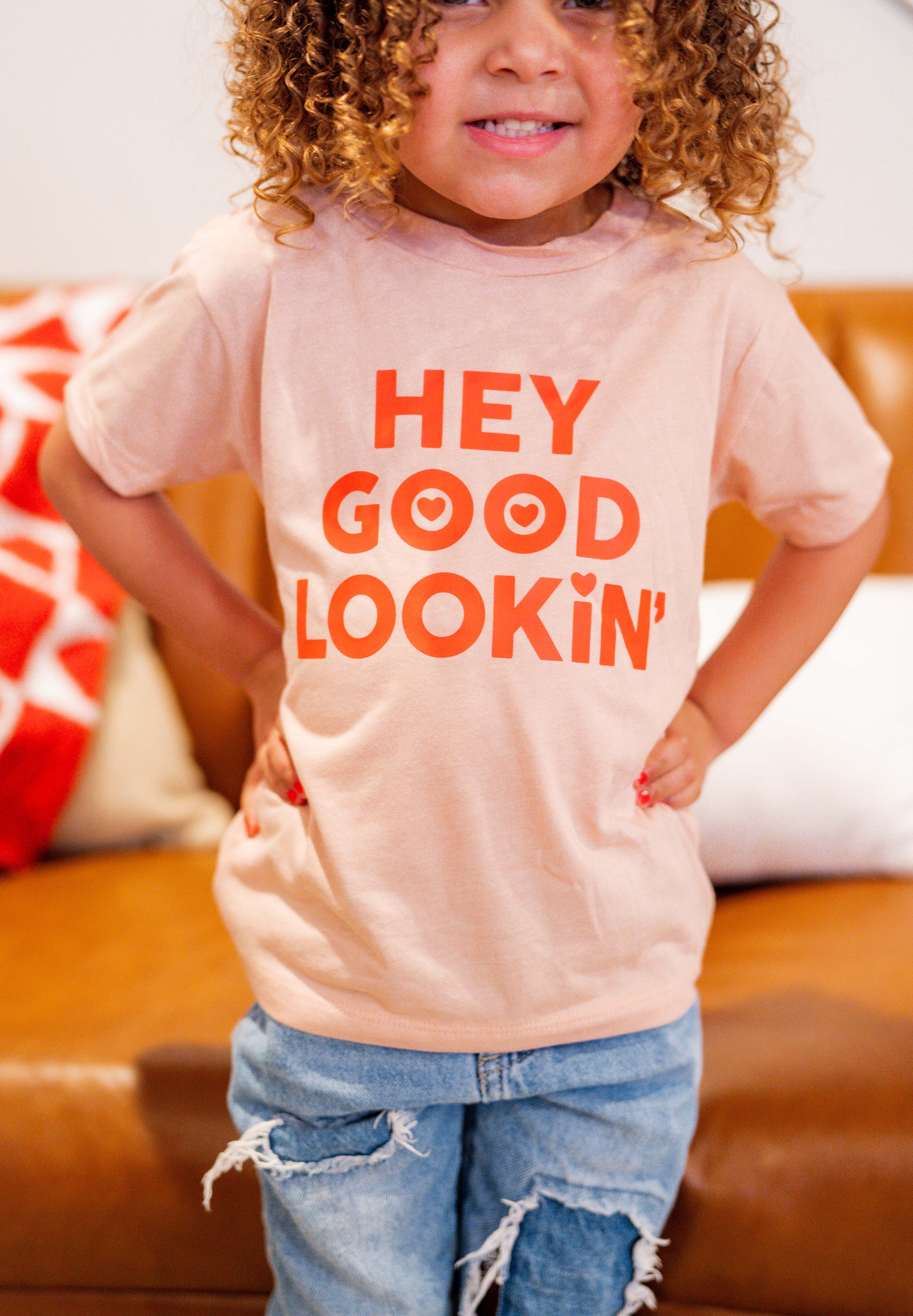 Hey Good Lookin' - Child Tee Little Mama Shirt Shop