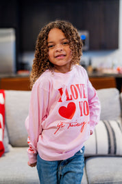 I Love You, It's Ruining My Life (sd & bd) - Child Pink LONG SLEEVE Tee Little Mama Shirt Shop