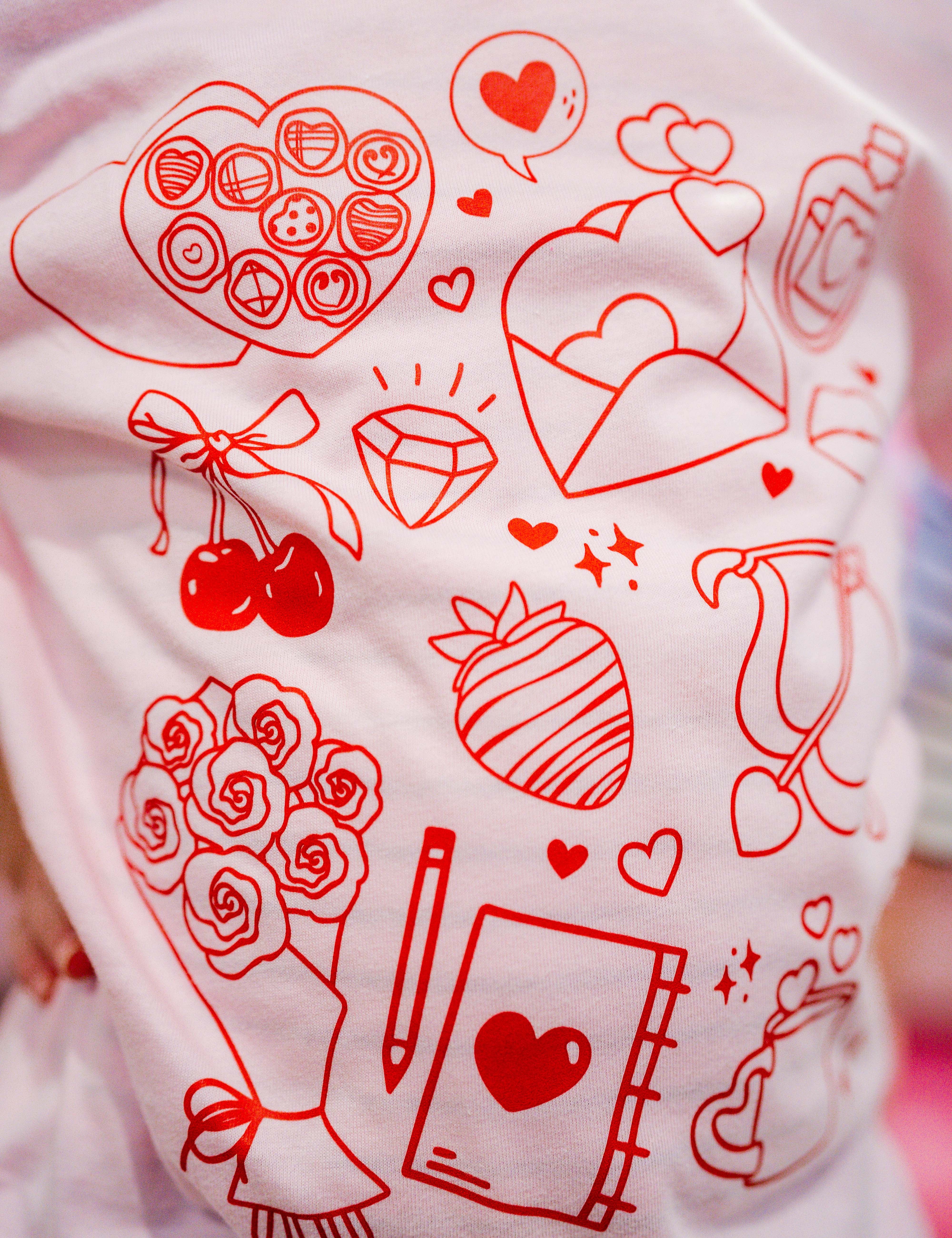 Romantic Collage - Child Tee Little Mama Shirt Shop