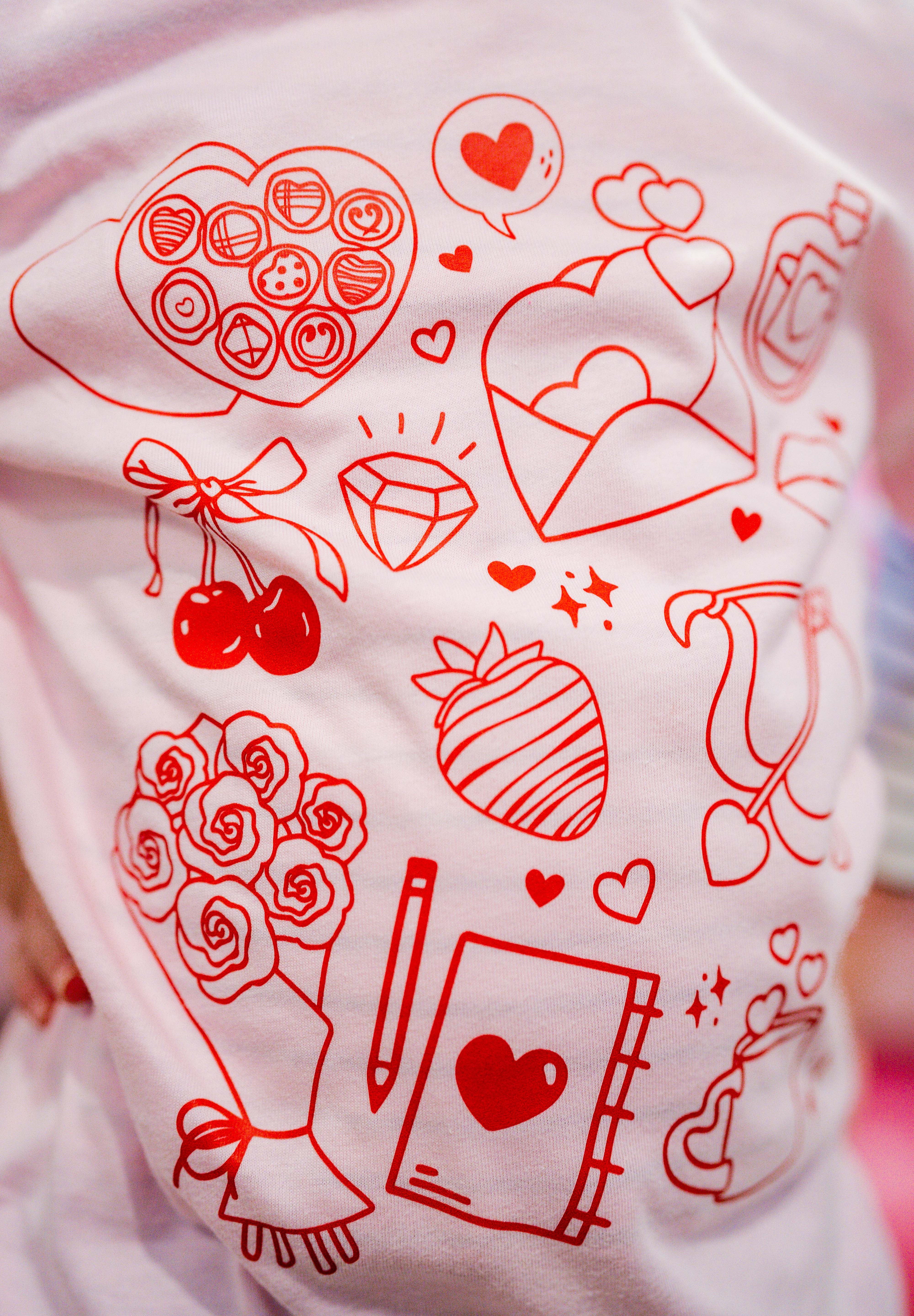 Romantic Collage - Child Tee Little Mama Shirt Shop