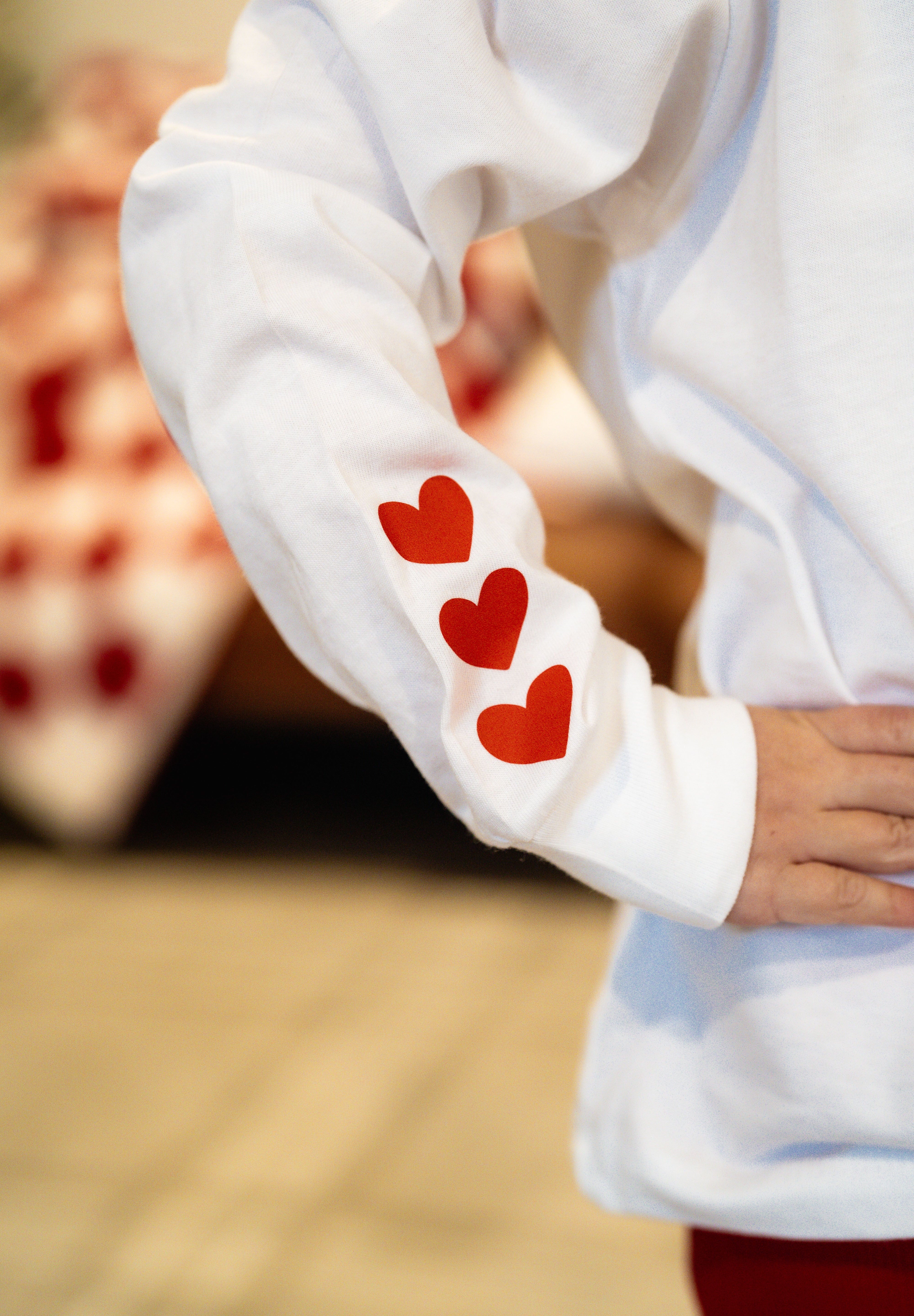 Hopeless Romantic (center&sd) - Child Long Sleeve Tee Little Mama Shirt Shop