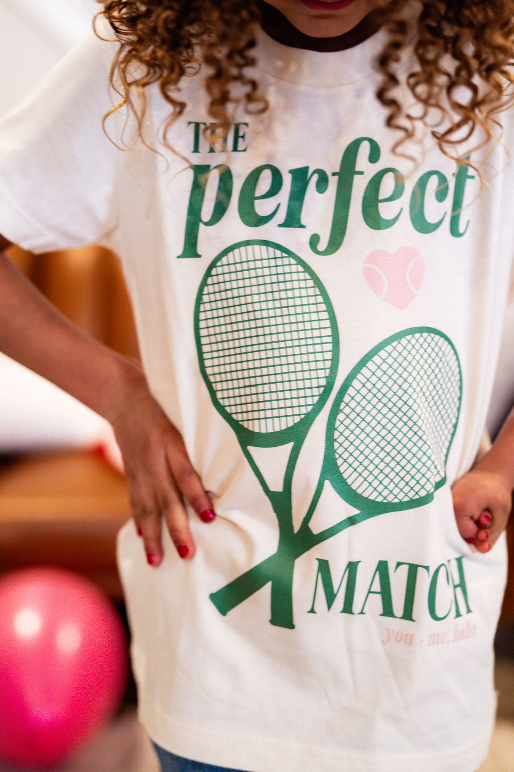 Tennis - The Perfect Match - Child Tee Little Mama Shirt Shop