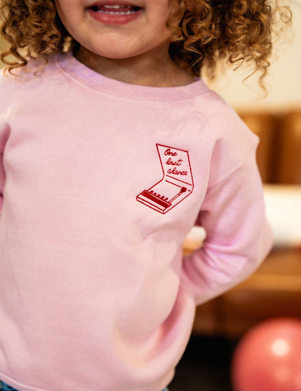 Printed (pf&b) - One Last Chance - Child Sweater Little Mama Shirt Shop