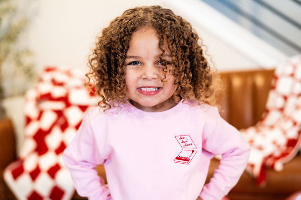Embroidered/Printed (pf&b) - One Last Chance - Child Sweater Little Mama Shirt Shop