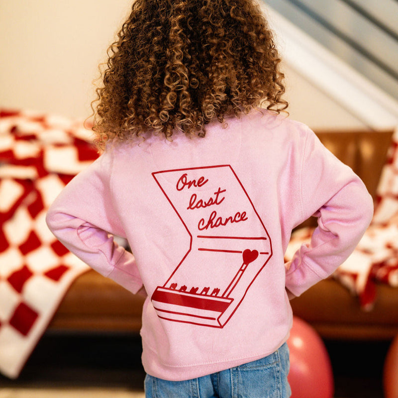 Embroidered/Printed (pf&b) - One Last Chance - Child Sweater