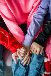 Love Notes - Outline Lightning Bolt Trio (center&sd) - Child Sweater Little Mama Shirt Shop