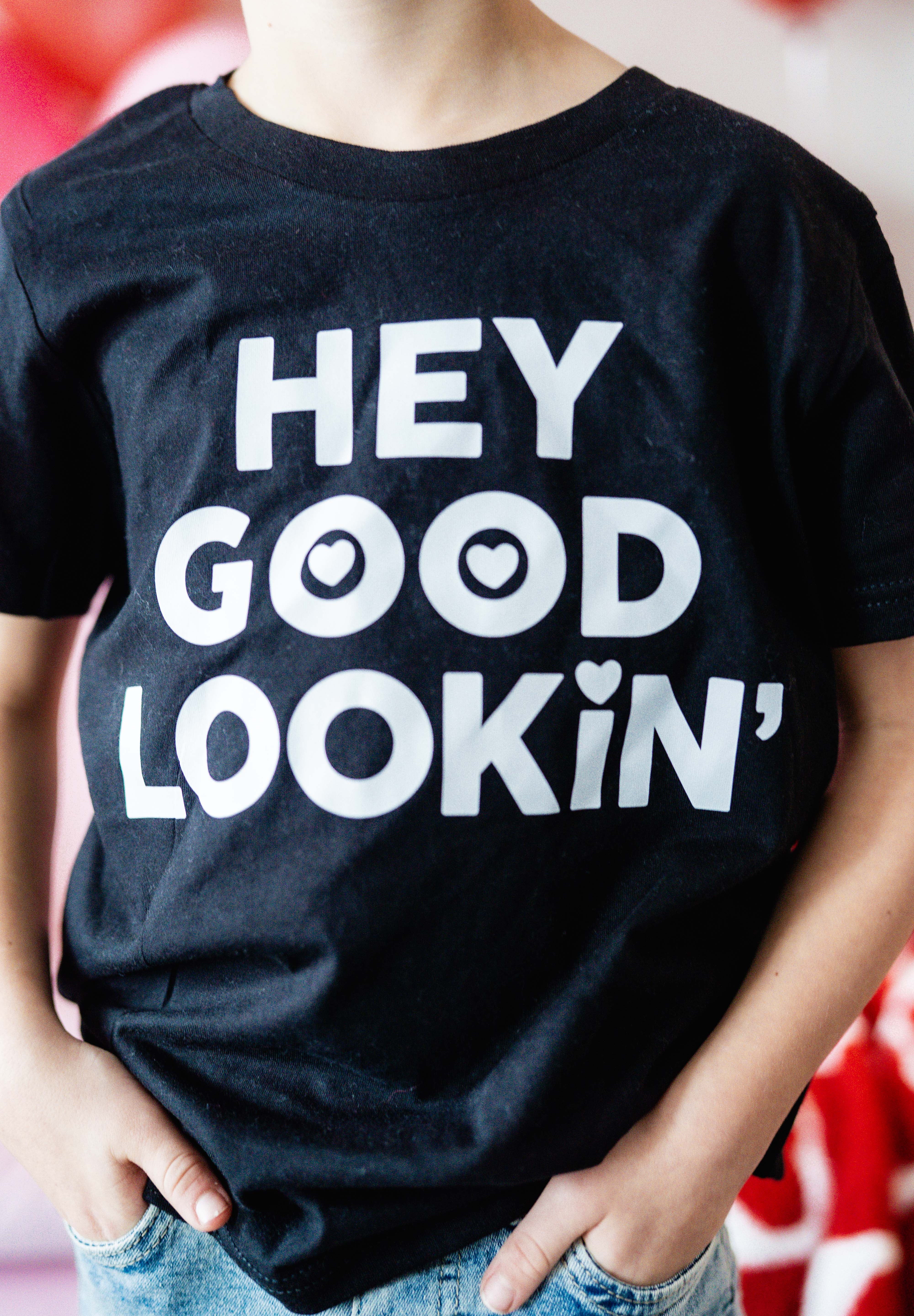 Hey Good Lookin' - Child Tee Little Mama Shirt Shop