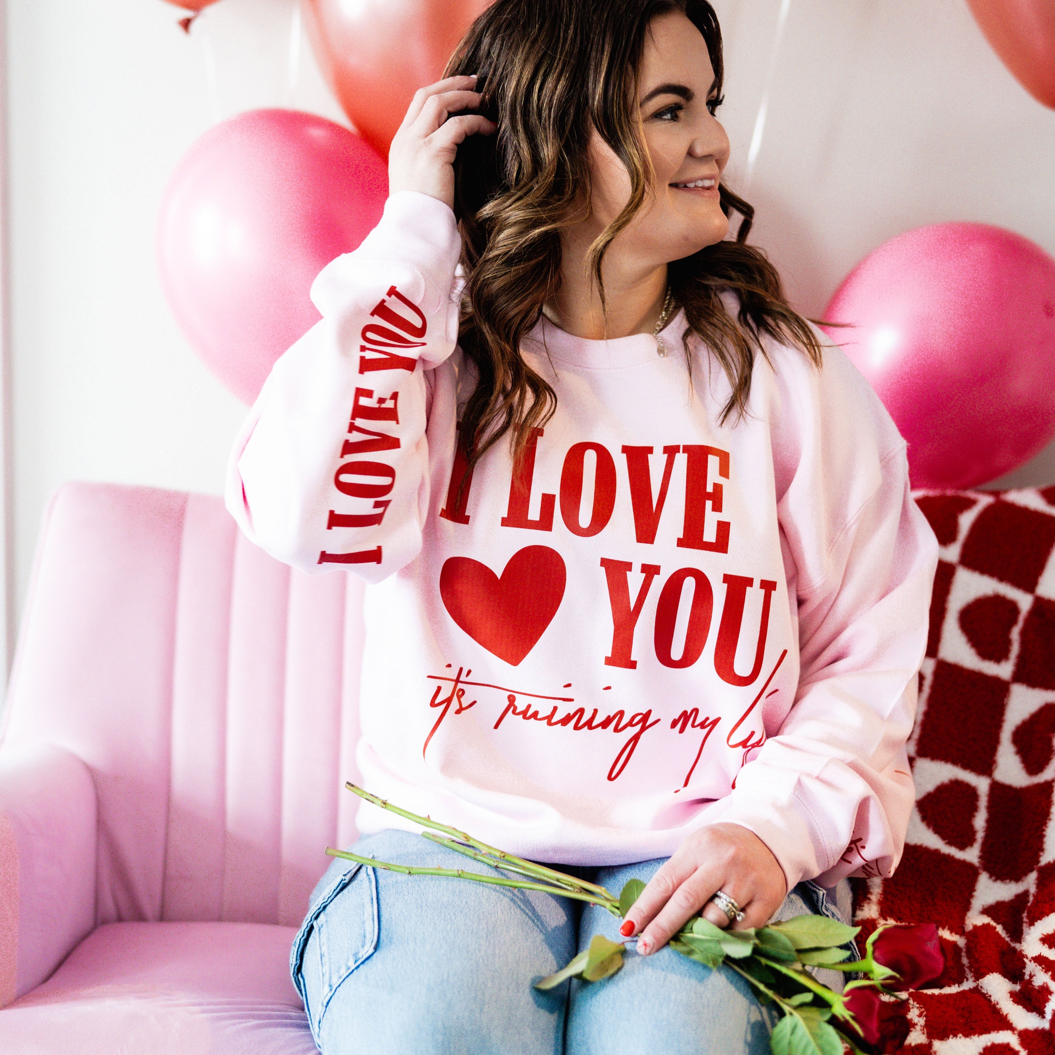 I Love You, It's Ruining My Life (sd & bd) - BASIC Fleece Little Mama Shirt Shop LLC