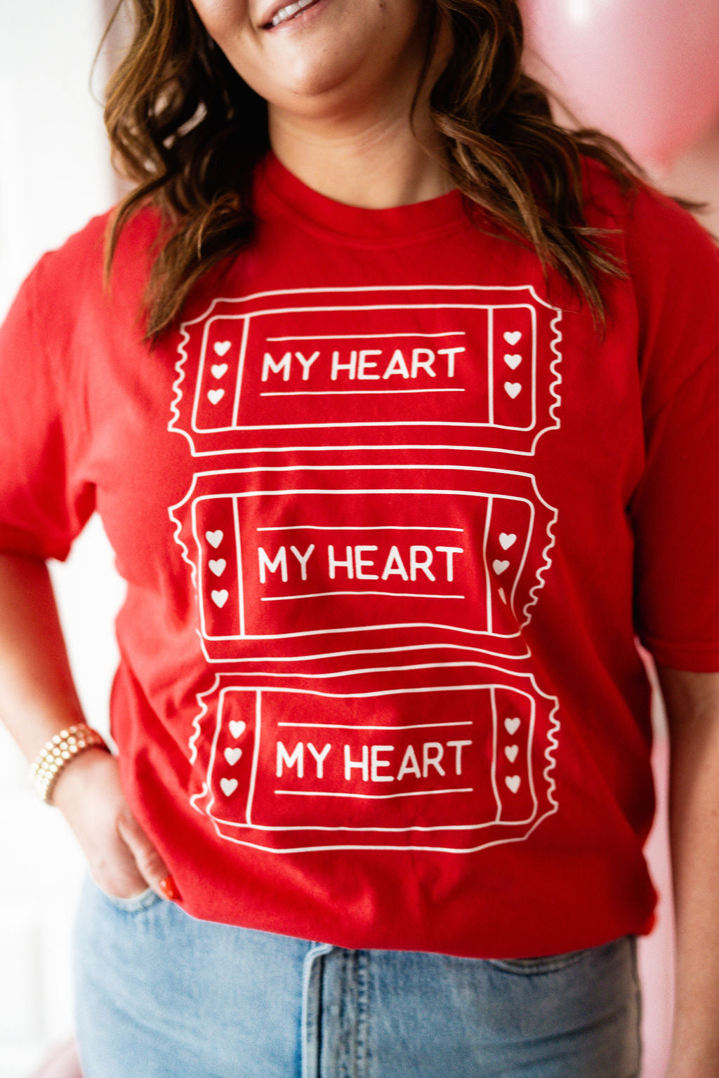Ticket To My Heart - Comfort Colors Tee Little Mama Shirt Shop