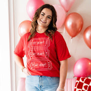 Ticket To My Heart - Comfort Colors Tee Little Mama Shirt Shop