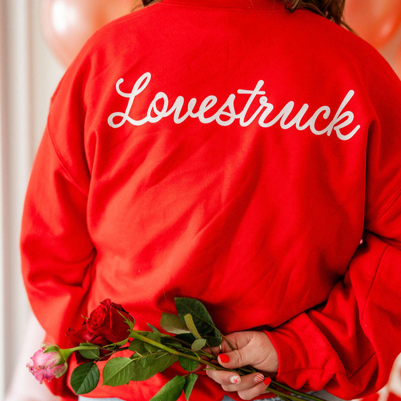 Embroidered/Printed (pf&b) - Lovestruck Cupid - BASIC Fleece