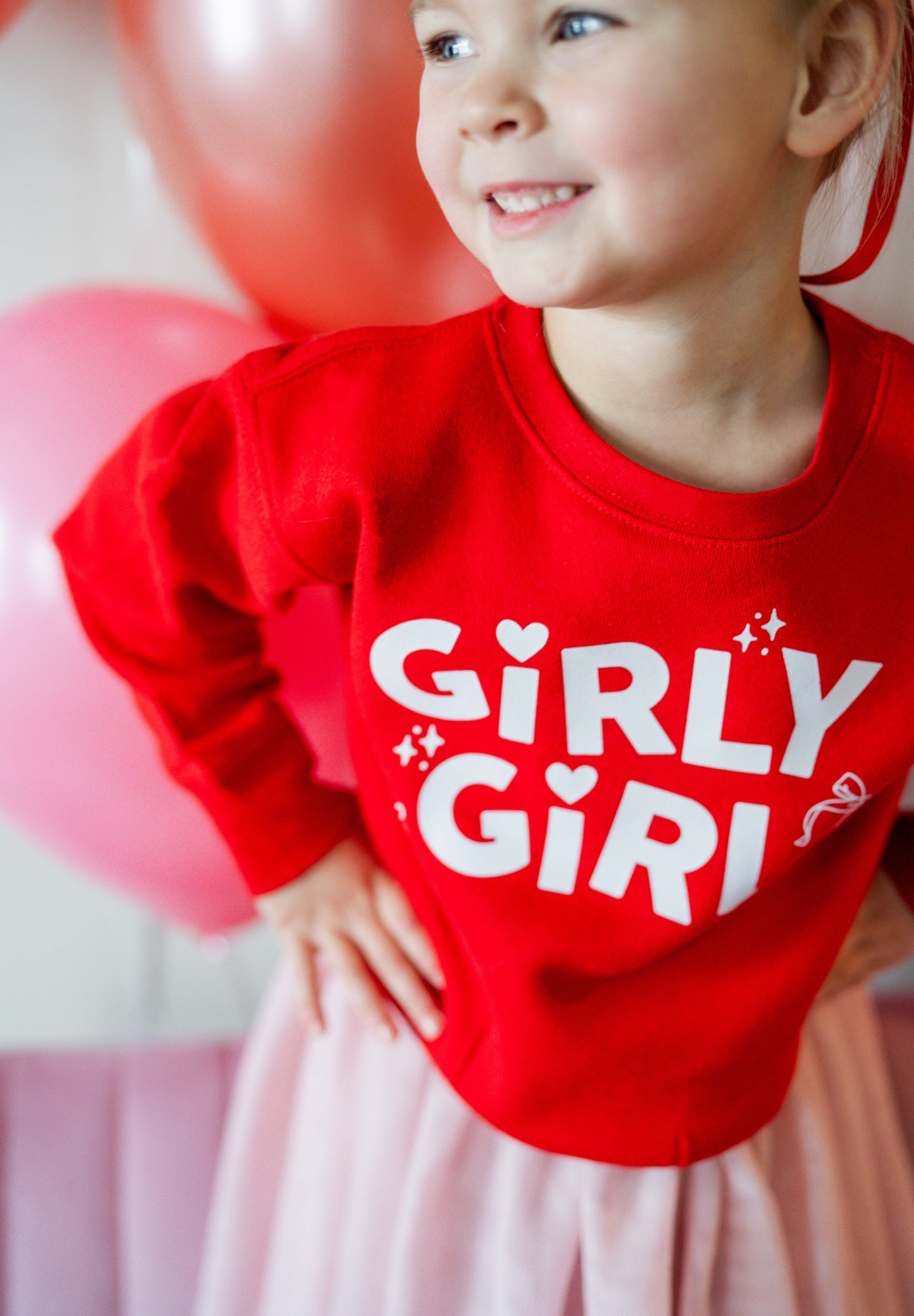 Girly Girl - Child Sweater Little Mama Shirt Shop