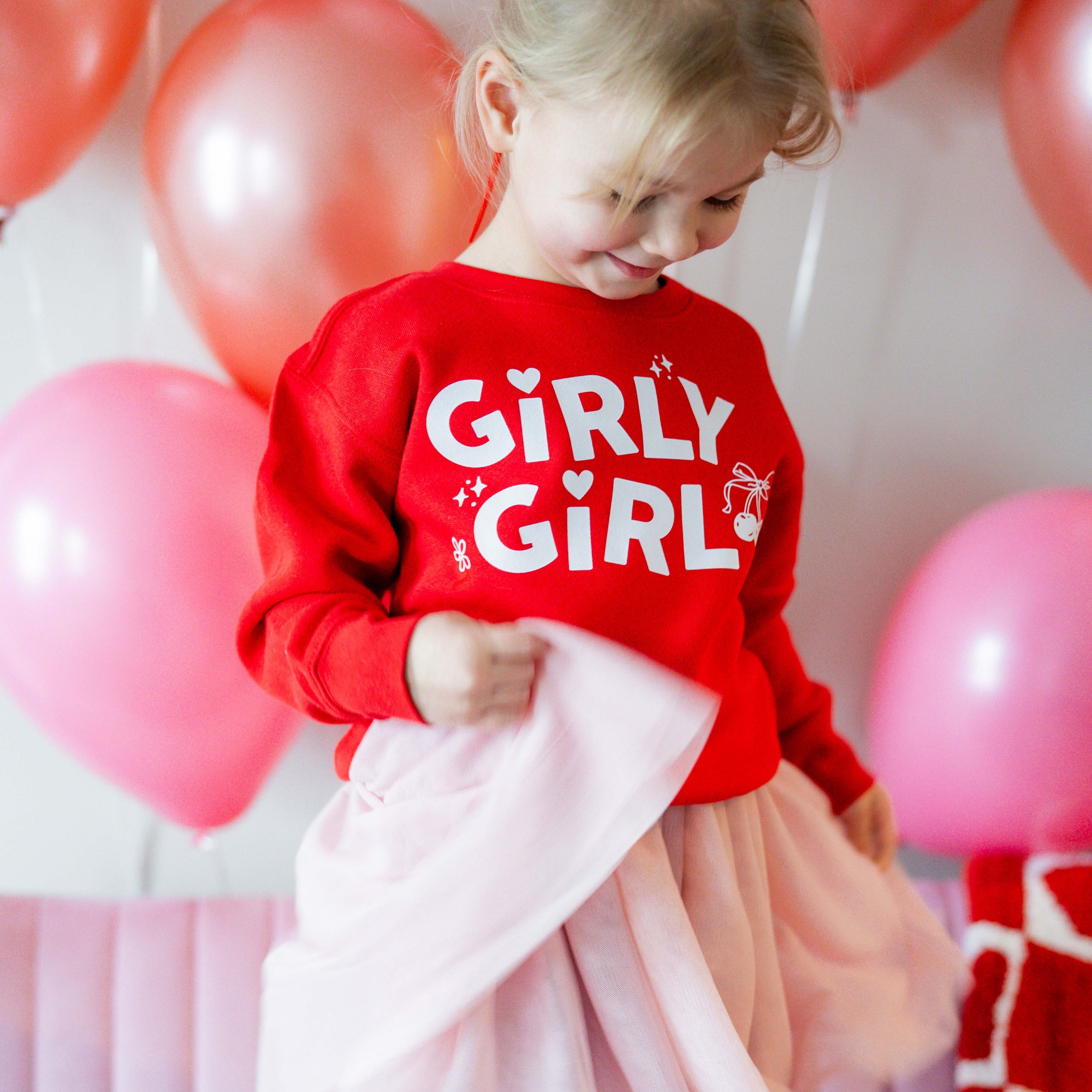 Girly Girl - Child Sweater Little Mama Shirt Shop