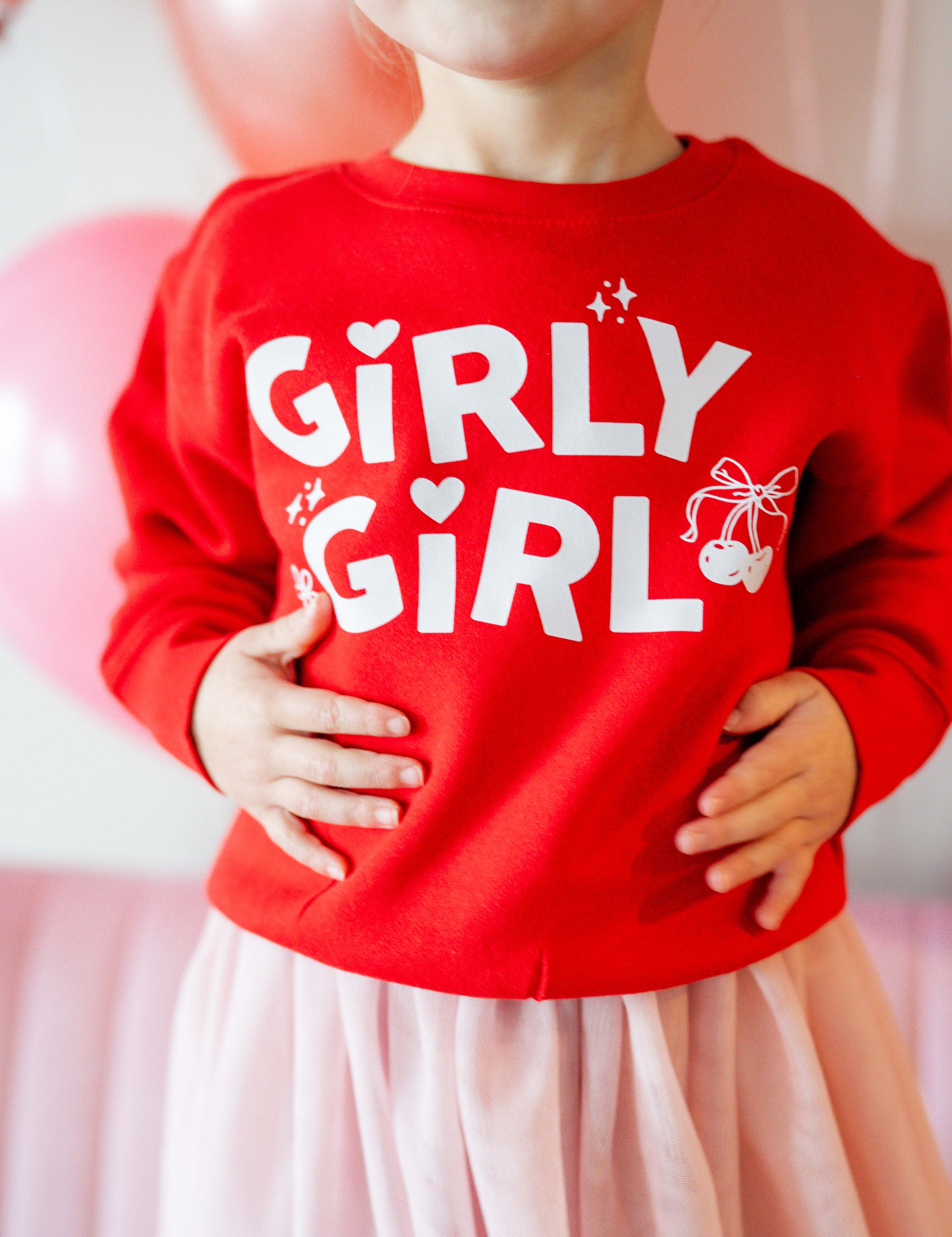Girly Girl - Child Sweater Little Mama Shirt Shop