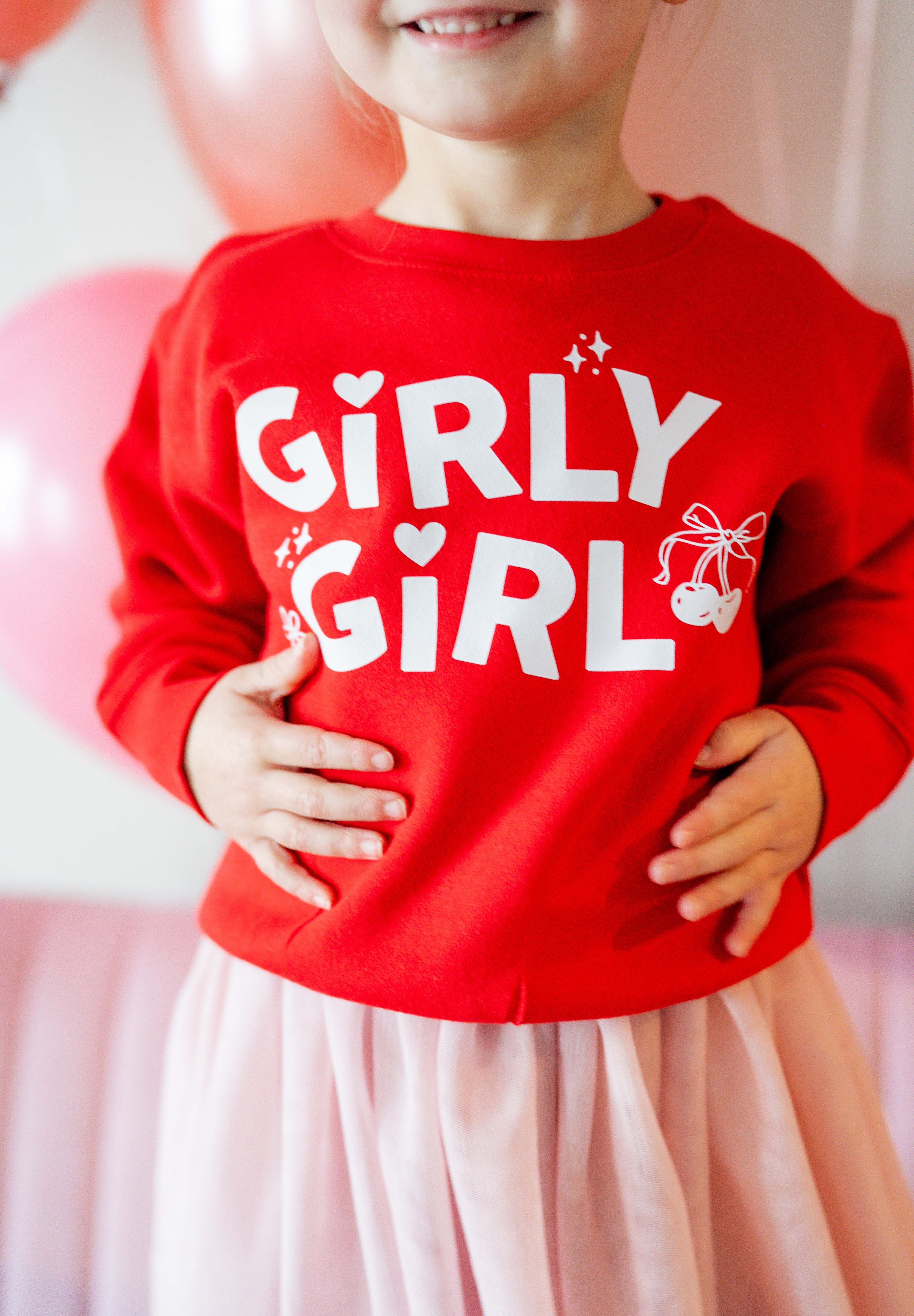 Girly Girl - Child Sweater Little Mama Shirt Shop