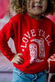 Love Y'all - Child Sweater Little Mama Shirt Shop