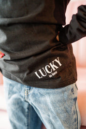 Lucky In Love - Dice (center & hd & b) - Child Long Sleeve Tee Little Mama Shirt Shop