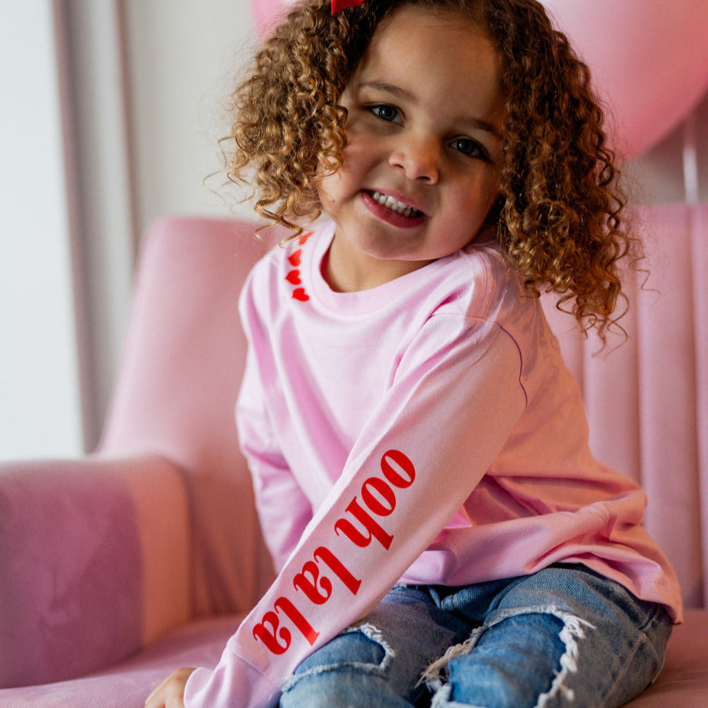 Ooh La La (n&sd) - Child Long Sleeve Tee Little Mama Shirt Shop