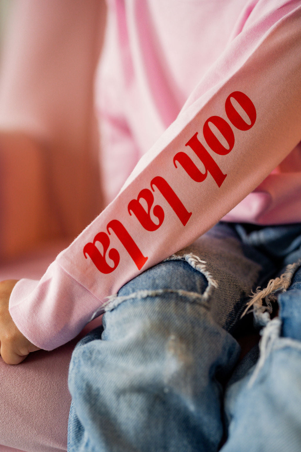 Ooh La La (n&sd) - Child Long Sleeve Tee Little Mama Shirt Shop