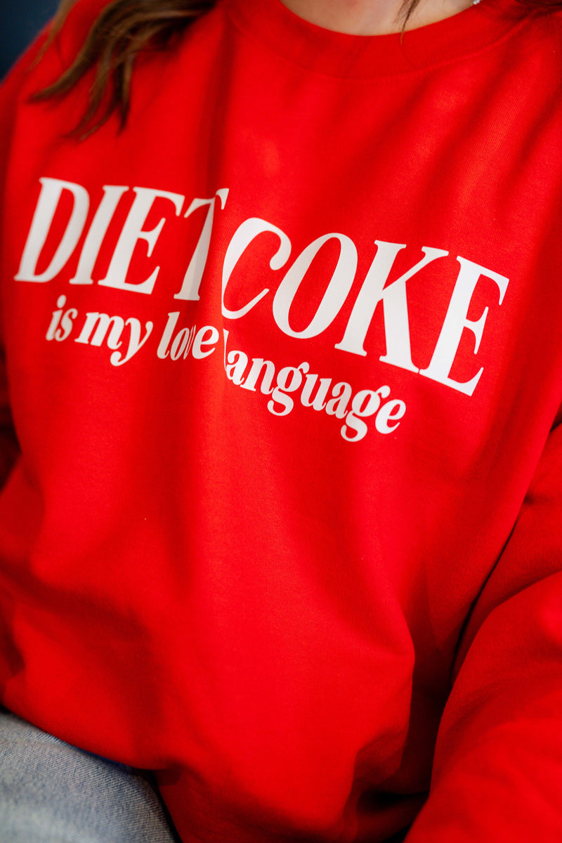 Diet Coke Is My Love Language (sd) - BASIC Fleece