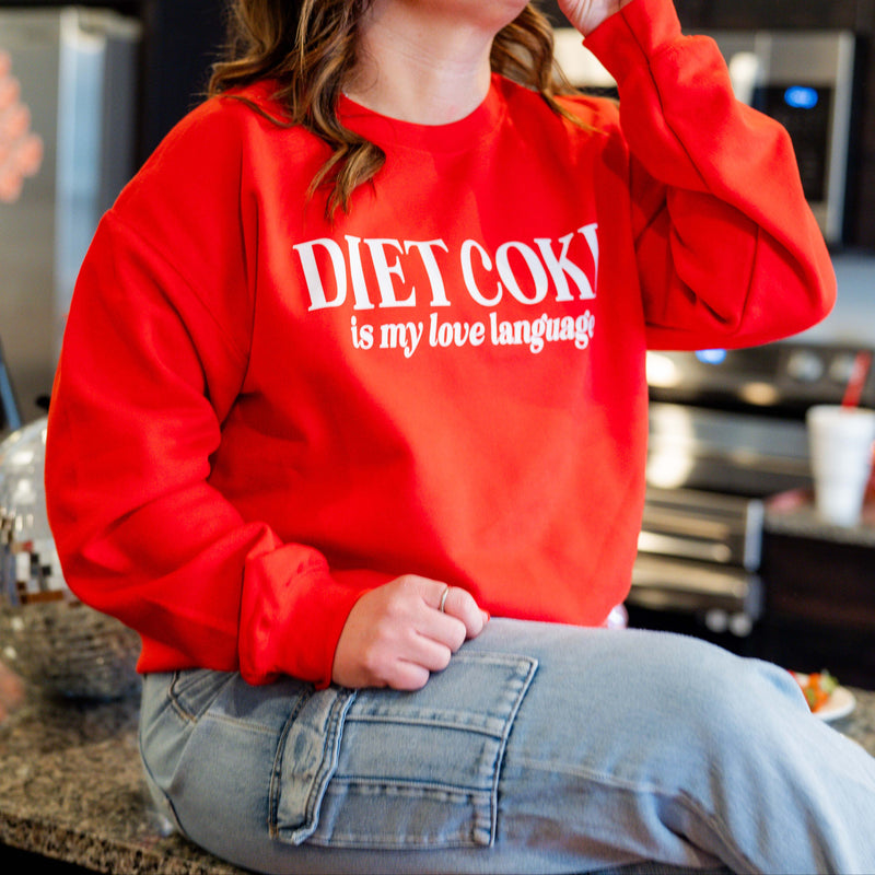 Diet Coke Is My Love Language (sd) - BASIC Fleece