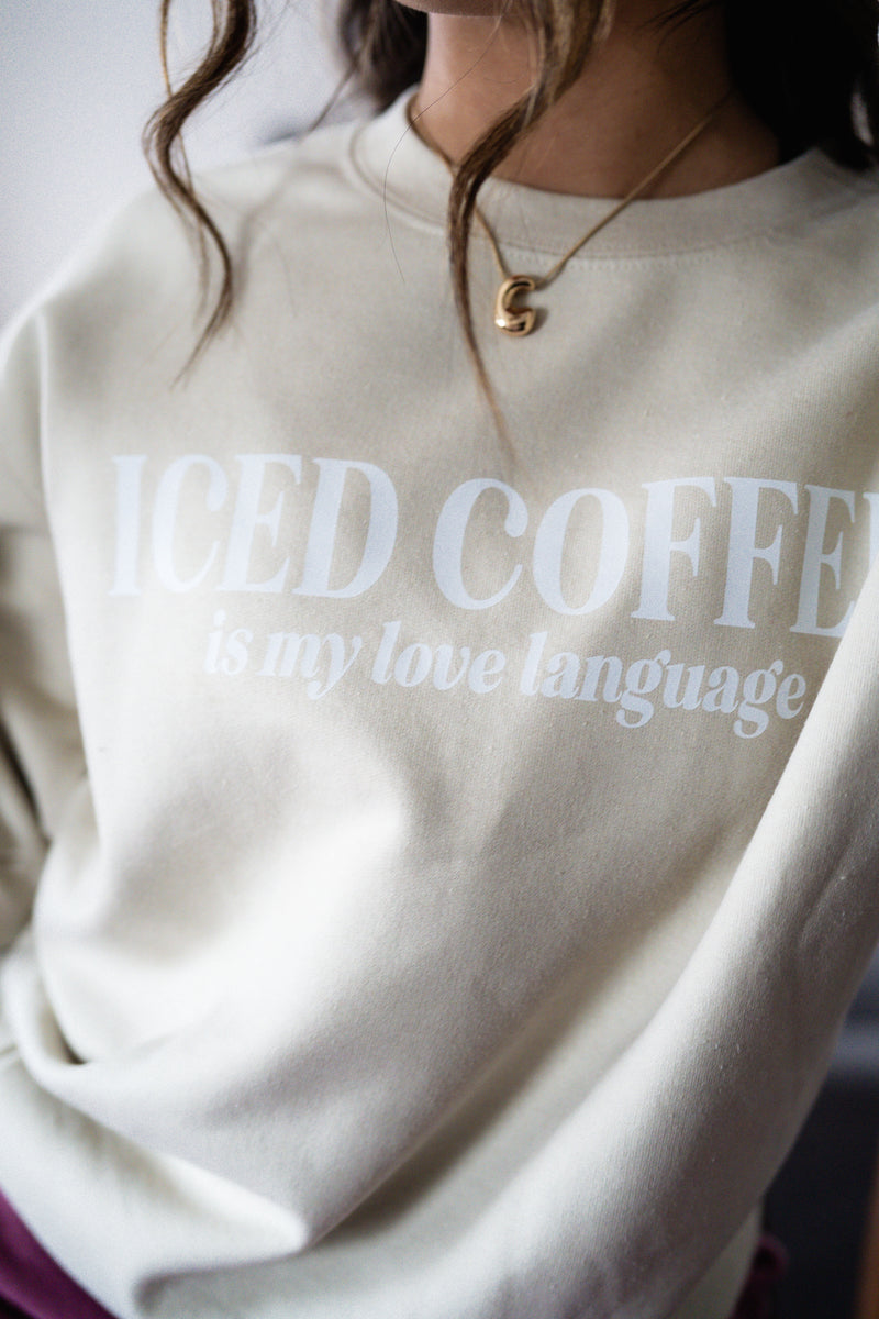 Iced Coffee Is My Love Language (sd) - BASIC Fleece