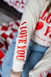 I Love You, It's Ruining My Life (sd & bd) - LONG SLEEVE Comfort Colors Tee Little Mama Shirt Shop