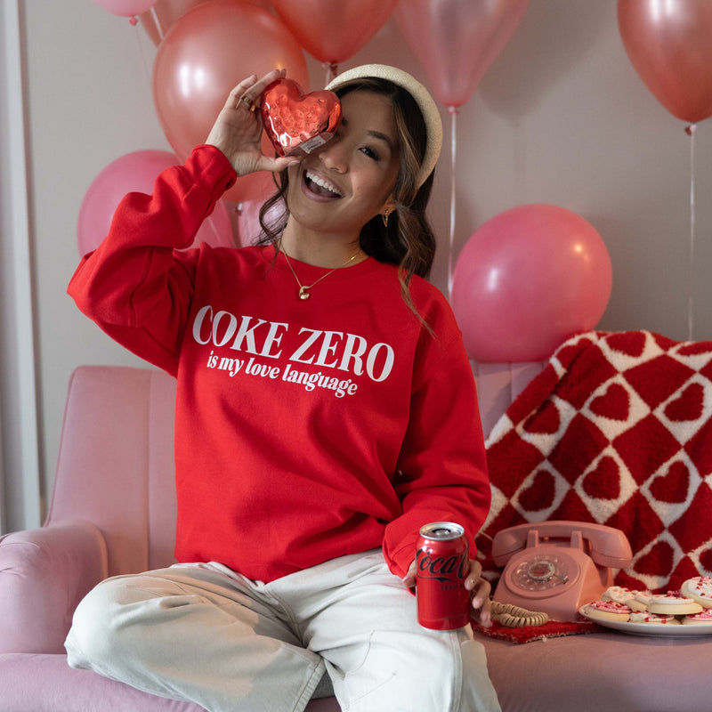 Coke Zero Is My Love Language (sd) - BASIC Fleece