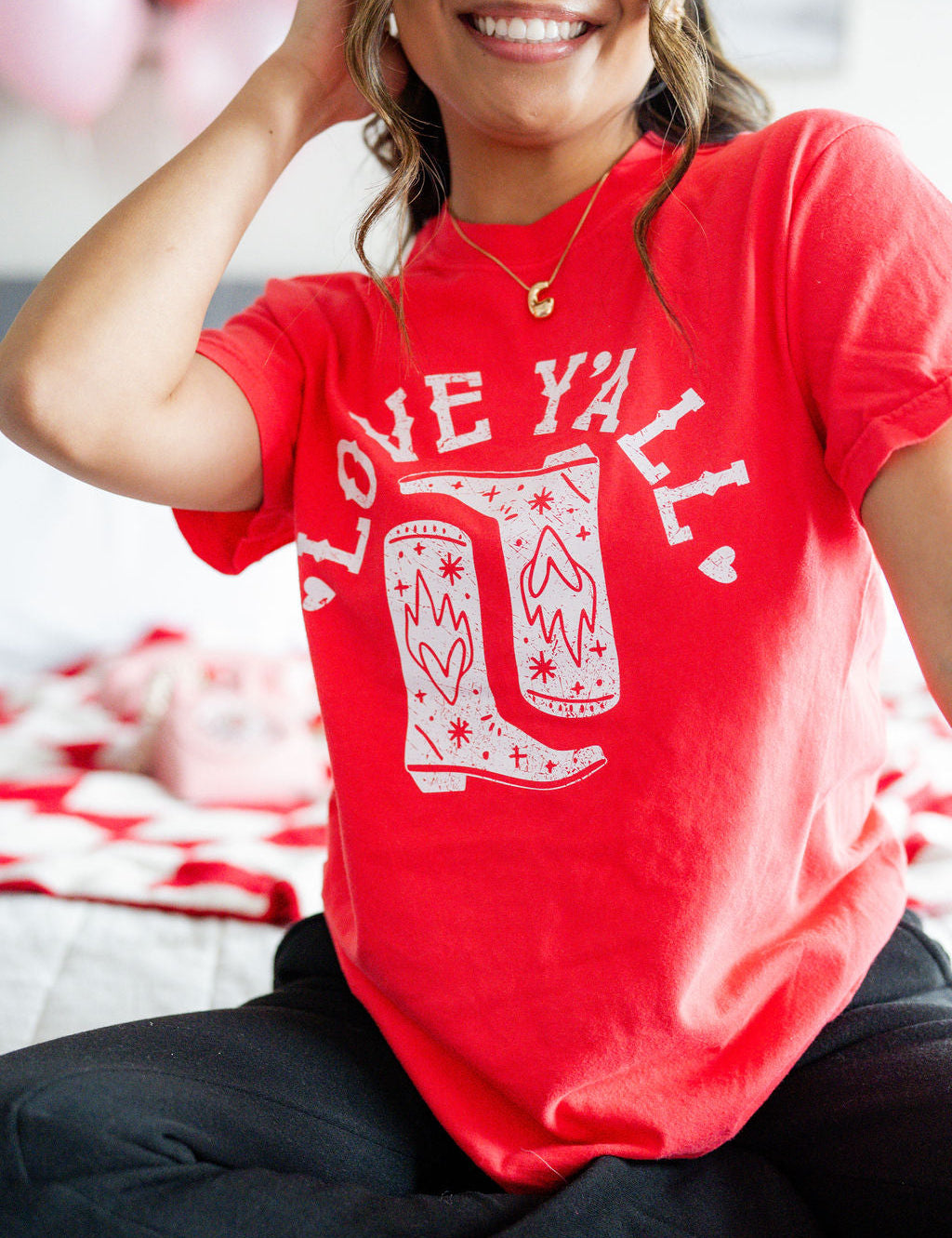 Love Y'all - Comfort Colors Tee Little Mama Shirt Shop