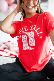 Love Y'all - Comfort Colors Tee Little Mama Shirt Shop