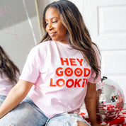 Hey Good Lookin' - Comfort Colors Tee Little Mama Shirt Shop