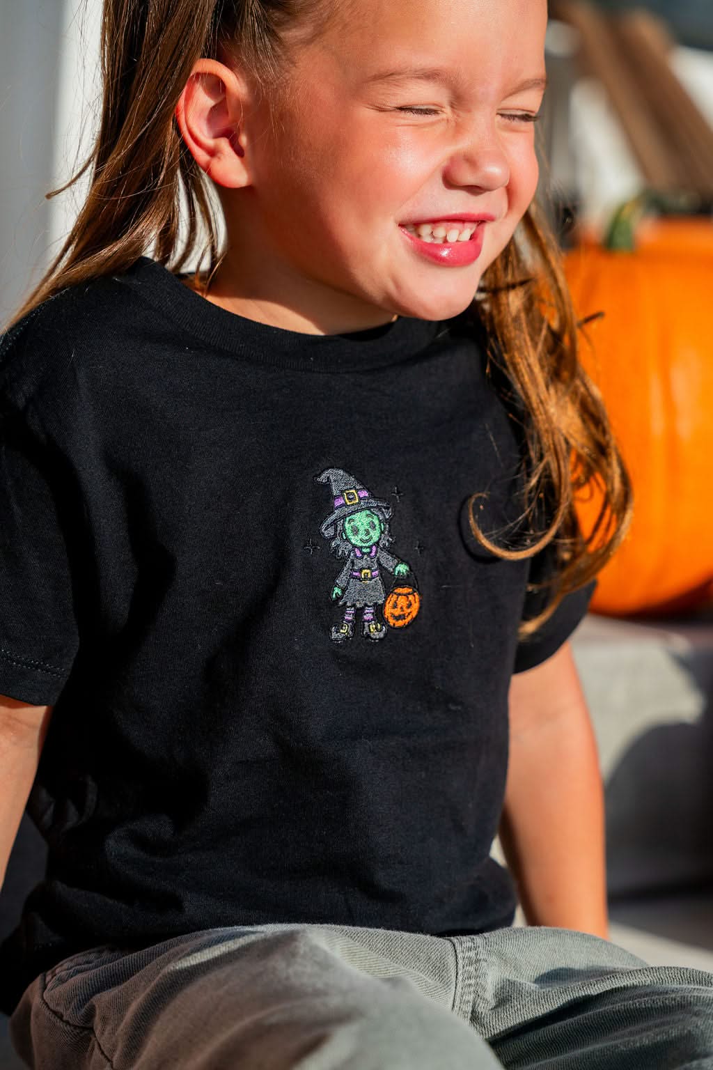Choose Your Halloween Character Personalized Child Tee | Kids Halloween Shirt Little Mama Shirt Shop LLC