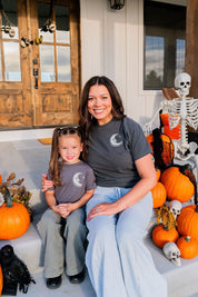 Spooky Moms Social Club Halloween Comfort Colors Tee | Mom Halloween Shirt Little Mama Shirt Shop LLC