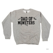Dad of Monsters - Basic Fleece Crewneck Little Mama Shirt Shop LLC