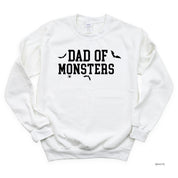 Dad of Monsters - Basic Fleece Crewneck Little Mama Shirt Shop LLC