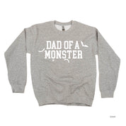 Dad of a Monster - Basic Fleece Crewneck Little Mama Shirt Shop LLC
