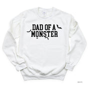 Dad of a Monster - Basic Fleece Crewneck Little Mama Shirt Shop LLC