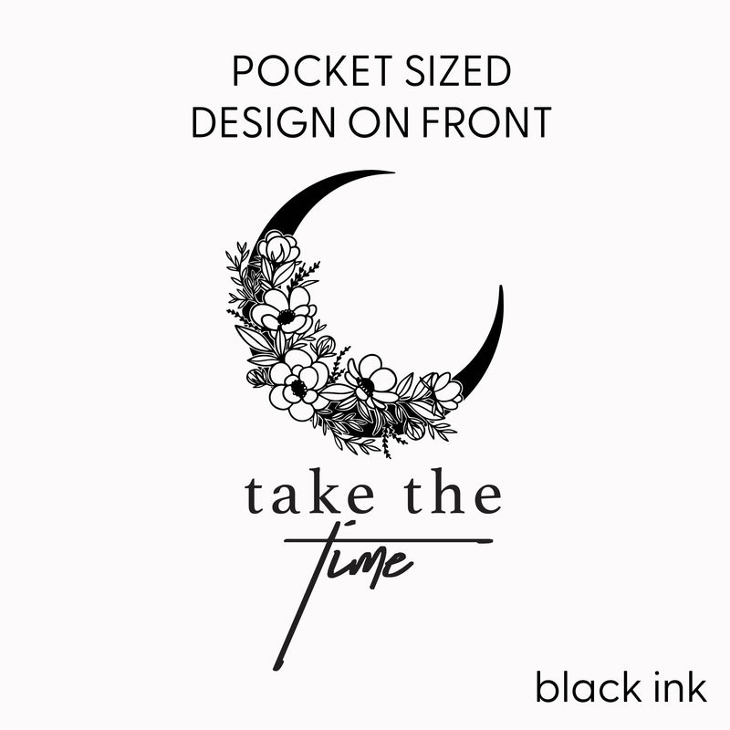 Take the Time (Front Pocket) w/ To Expand Your Mind (Back) - SHORT SLEEVE COMFORT COLORS TEE