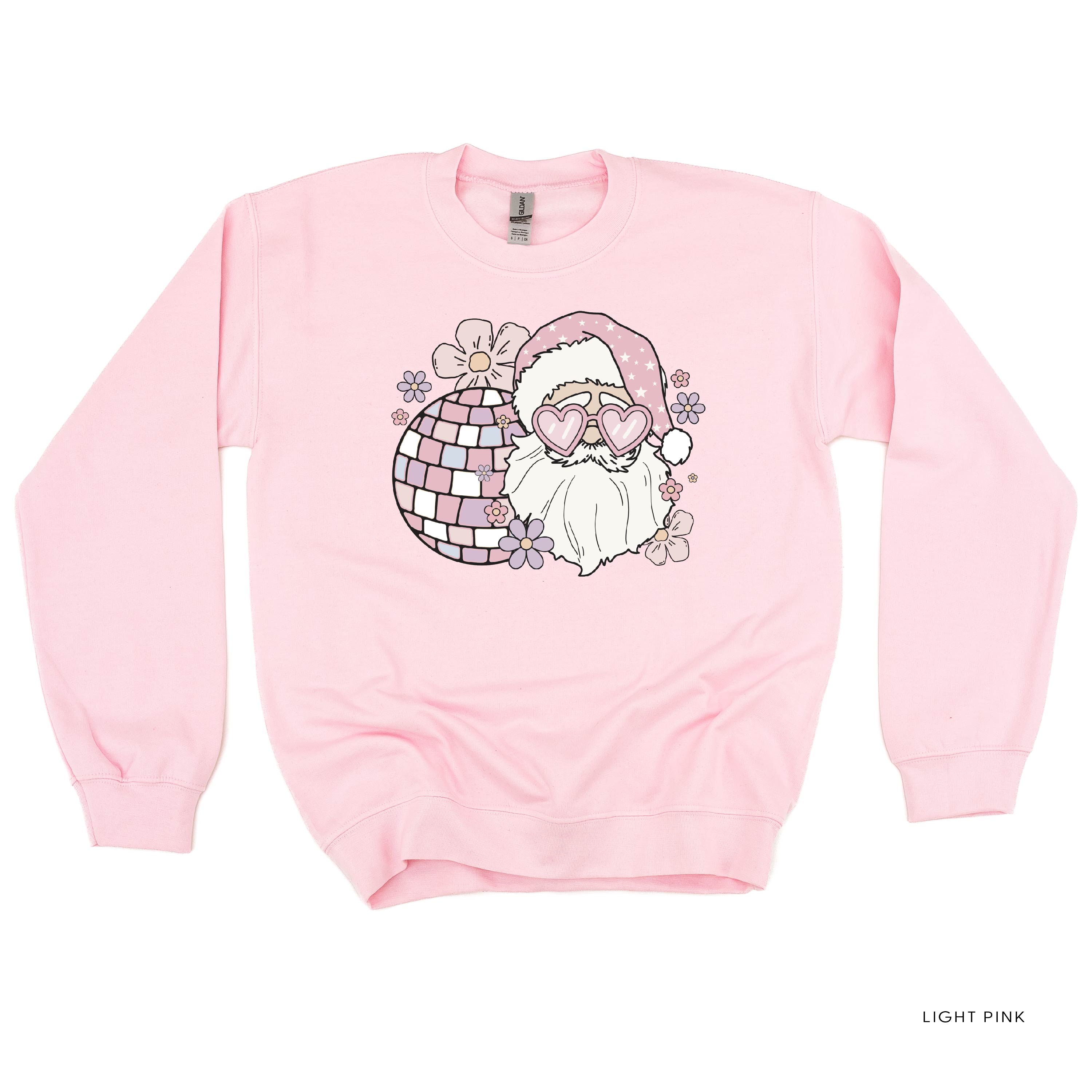 Disco Santa - BASIC Fleece Little Mama Shirt Shop LLC
