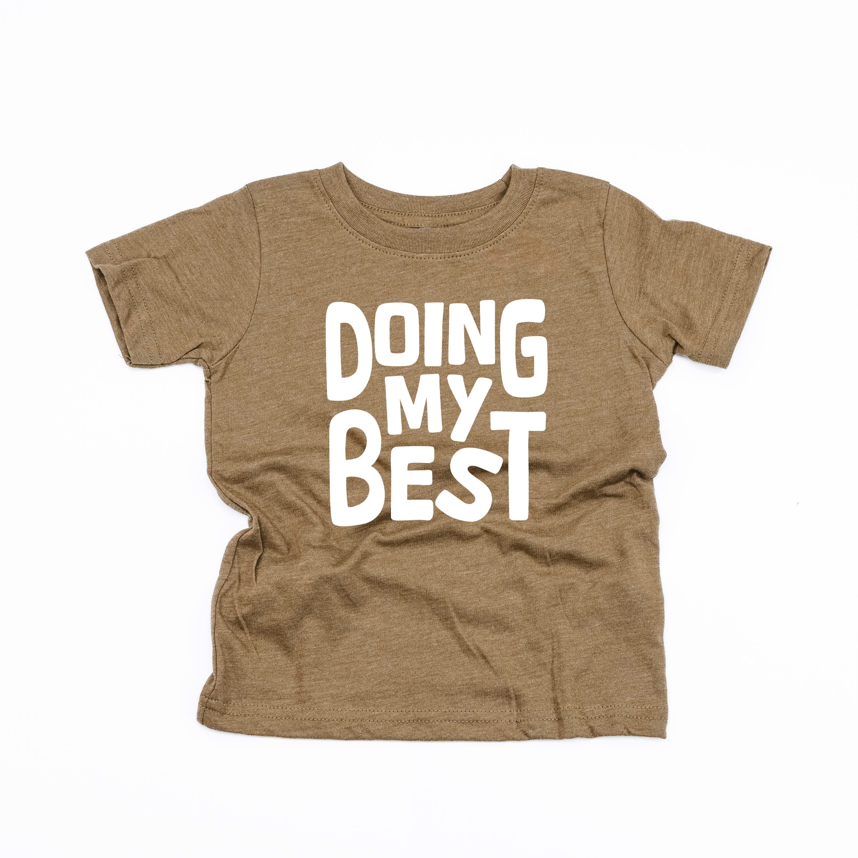 Doing My Best - Child Tee Little Mama Shirt Shop
