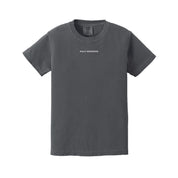 Pepper child comfort colors tee with 'daily reminder' printed on front, seen on flat lay - Little Mama Shirt Shop