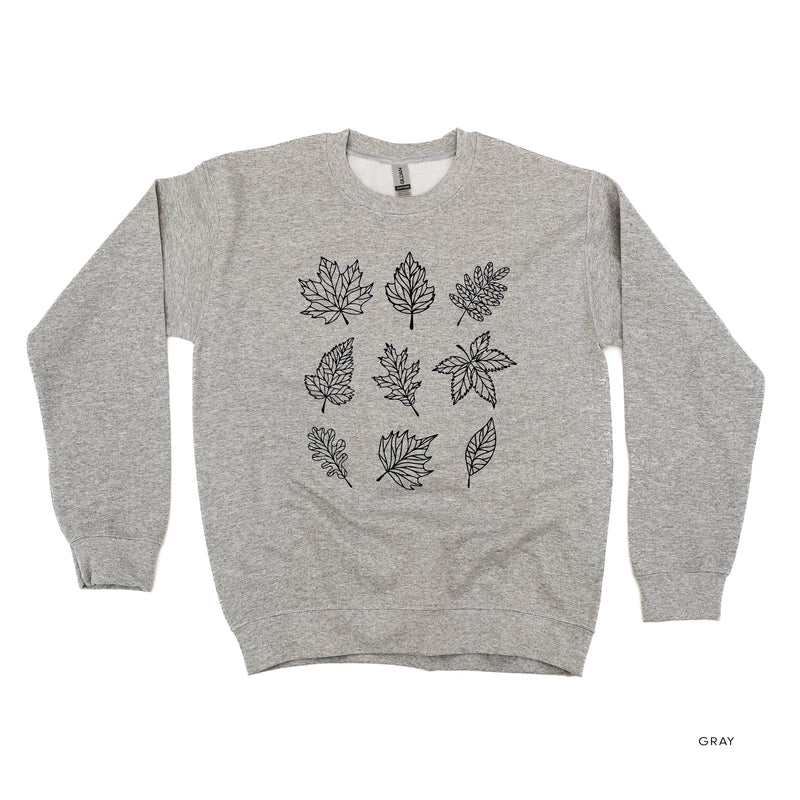 Fall Leaves - Basic Fleece Crewneck