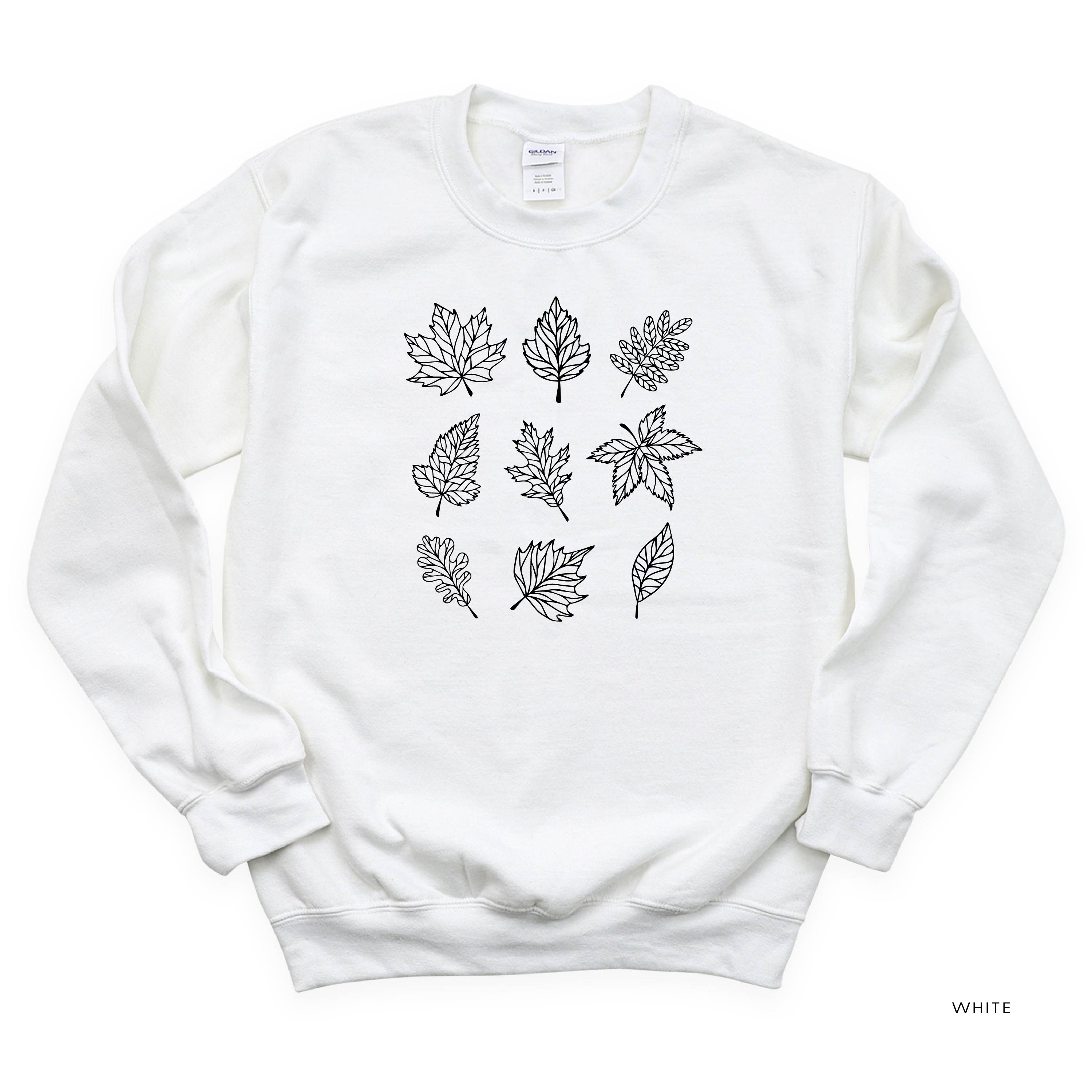 Fall Leaves - BASIC Fleece Little Mama Shirt Shop LLC