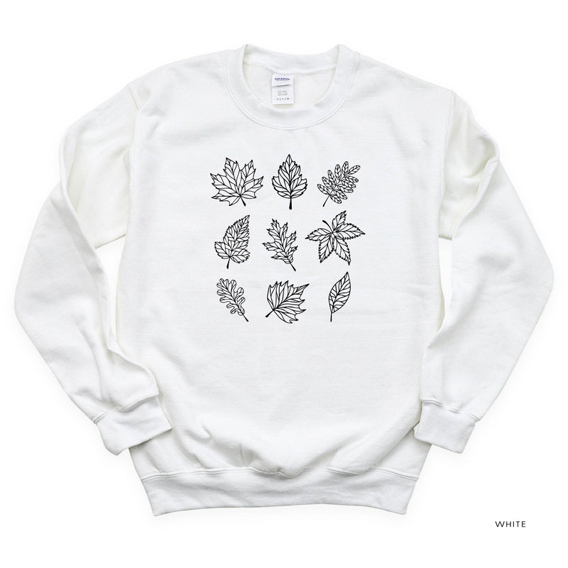 Fall Leaves - Basic Fleece Crewneck