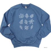 Fall Leaves - BASIC Fleece Little Mama Shirt Shop LLC